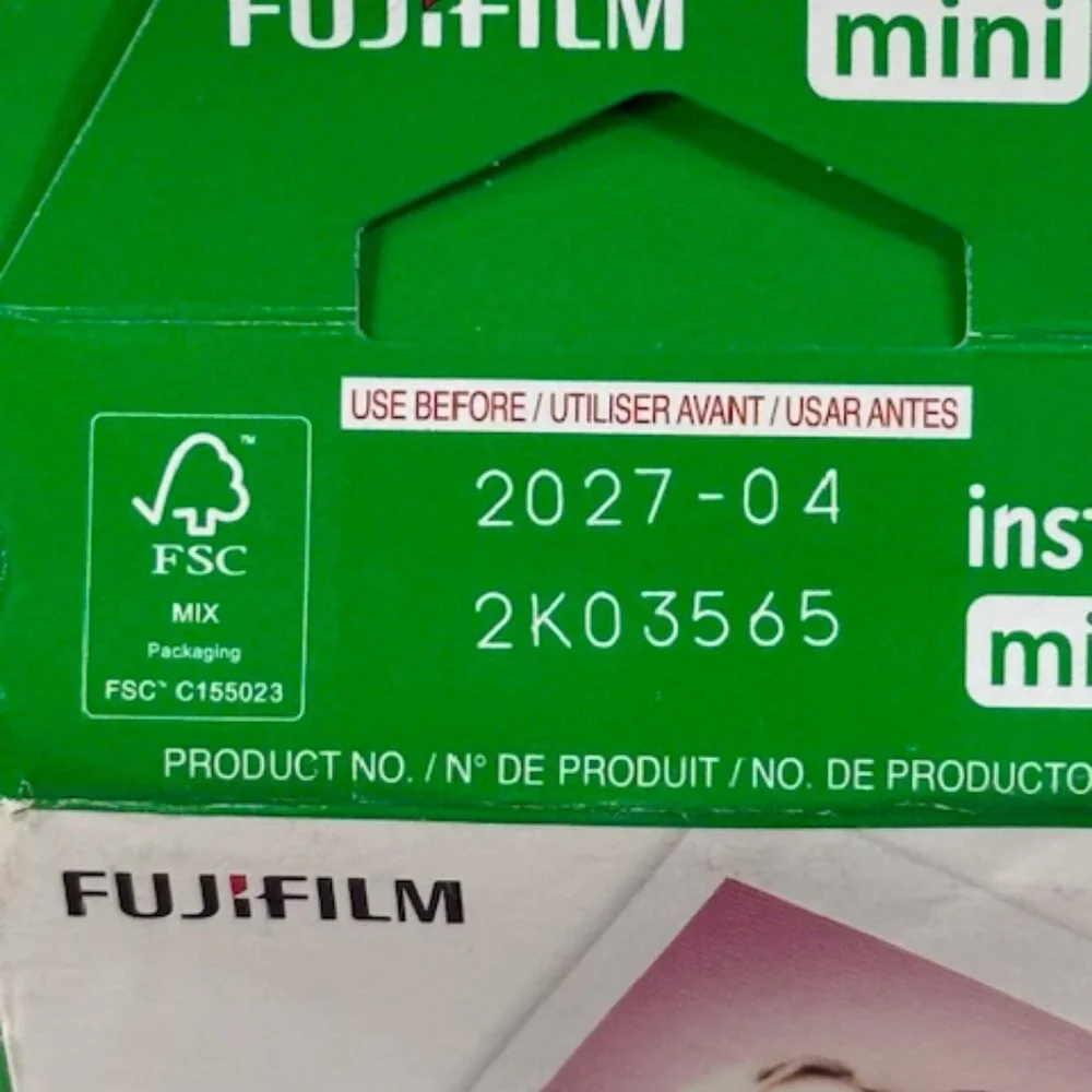 Fujifilm new box